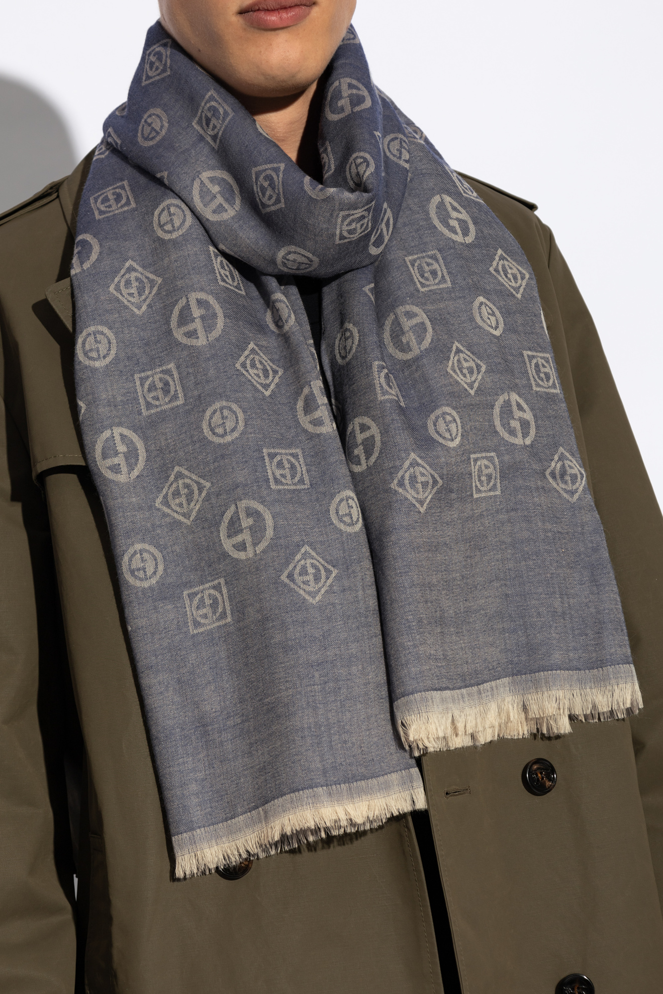 Giorgio Armani Cashmere scarf | Men's | Vitkac